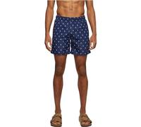 URBAN CLASSICS Costume da Bagno Uomo, Pantaloncini da Bagno ad Asciugatura Rapida, Boxer da Bagno Surf e Attivitá Sportiva, Colore anchor/navy, S