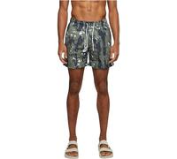 URBAN CLASSICS Costume da Bagno Uomo, Pantaloncini da Bagno ad Asciugatura Rapida, Boxer da Bagno Surf e Attivitá Sportiva, Colore white dot camo aop, 5XL