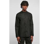 Urban Classics Cotone Lino Supporto Fino Collare Maglia Camicia Tempo Libero