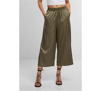 Urban Classics Culotte donna in raso a gamba larga TB7488 5XL Verde