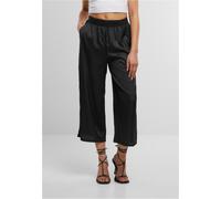 Urban Classics Culotte donna in raso a gamba larga TB7488 M Nero