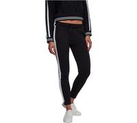 Urban Classics Damen Jogginghose Interlock Regular Gestreift Lato Profilo