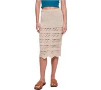 Urban Classics Damen Ladies 3/4 Crochet Knit Skirt