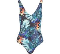 Urban Classics Damen Ladies High Leg Pattern Swimsuit