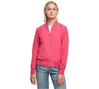 Urban Classics Ladies Light Bomber Jacket, Giacca, Donna, Rosa (Hibiskus Pink), XL