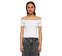 Urban Classics Damen Ladies off Shoulder Rib Tee