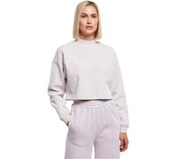 Urban Classics Felpa da Donna con Collo Alto e Incrociato, Oversize, Lilla Tenue, L