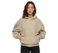 Urban Classics Damen Ladies Oversized Sherpa Zip Hoody