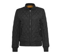 Urban Classics Diamond Quilt Giacca in Nylon, Nero, S Donna