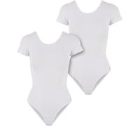 Urban Classics Donna Biologica Stretch Jersey Body 2-Pack TB6170A XL Bianco