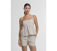 Urban Classics Donna Cotton Top Cami a righe TB7531 XL Bianco