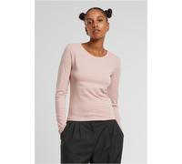 Urban Classics Donna Donna Basic Super Slim Longsleeve TB7456 3XL Rosa