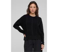 Urban Classics Donna Donna Cabel Knit Maglione TB6139 S Nero