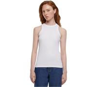 Urban Classics Donna Racer Back Rib Top Canottiera, Bianco, XS