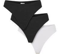 Urban Classics Donne Donne Rip Tanga 3-Pack TB7671B L Multicolore