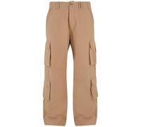 Urban Classics Double Cargo Pants Union Beige Taglia: 34 | Pantaloni cargo Outlet | Uomo | Marrone