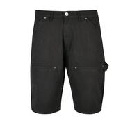 Urban Classics Double Knee Carpenter Shorts Black Taglia: 38 | Pantaloncini Outlet | Uomo | Nero