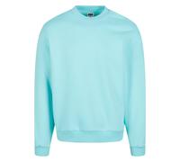 Urban Classics Tb6751-fluffy Crewneck T-Shirt, Blu berillo, M Uomo