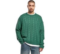Urban Classics Felpa Boxy Maglia di Tuta, Verde, S Uomo