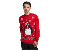 Urban Classics Maglione di Natale TB7267 5XL Rosso