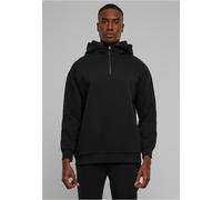 Urban Classics Felpa con cappuccio a collo alto con zip TB6375 L Nero