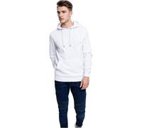 Urban Classics Felpa con Cappuccio Basic, Bianco, M Uomo