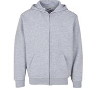 Urban Classics Felpa con cappuccio Basic Essential Zip per bambini UCK8003 110/116 Grigio