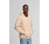 Urban Classics Basic Full Zip Sweatshirt Beige 4XL Uomo