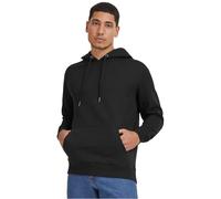 Urban Classics Felpa con Cappuccio Basic, Nero, L Uomo
