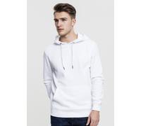 Urban Classics Felpa con Cappuccio Basic, Bianco, S Uomo