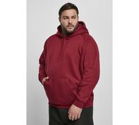 Felpa con cappuccio Urban Classics blank Rouge XL
