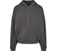 Urban Classics Felpa con cappuccio e zip 90's in cotone biologico L