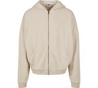 Urban Classics Felpa con cappuccio con zip anni '90 biologica Softseagrass S Verde