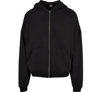 Urban Classics Felpa con cappuccio con zip anni '90 XXL Nero