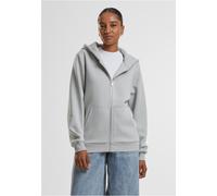 Urban Classics Felpa con cappuccio con zip da donna TB7286 4XL Grigio