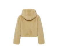 Urban Classics Felpa con cappuccio con zip integrale da donna TB7934 L Beige