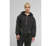 Urban Classics Felpa con cappuccio con zip pesante vintage TB7613 L Grigio