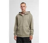 Urban Classics Felpa con cappuccio Cozy Zip TB6699 M Verde