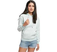 Urban Classics Felpa con Cappuccio da Donna Color Melange, Aqua Melange, XS