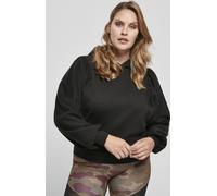 Urban Classics Felpa con cappuccio da donna Felpa con cappuccio da donna con cappuccio a pipistrello in tessuto organico nero S Nero