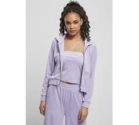 Urban Classics Velvet Sweatshirt Blu M Donna