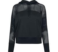 Felpa con cappuccio da donna urban Classic Mesh Noir L