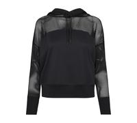 Urban Classics Felpa Con Cappuccio Da Donna, Felpa con Cappuccio Donna, Nero, M