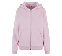Urban Classics Felpa con cappuccio con zip da donna TB7286 XS Rosa