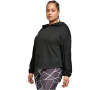 Urban Classics Felpa con Cappuccio da Donna Oversize in Modal Terry, Nero, XXXXL
