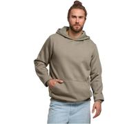 Urban Classics Felpa con Cappuccio da Uomo Basic Essential Hoody, Classica Felpa con Cappuccio, Taglie S - 5XL, Paleolive, XL