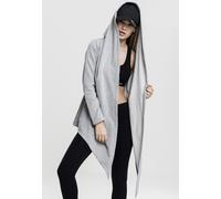 Urban Classics Felpa con cappuccio Donna Cardigan con cappuccio Nero XS Nero