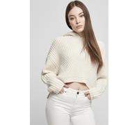 Urban Classics Felpa con cappuccio Donna Oversized Hoody Sweater Whitesand 5XL Bianco