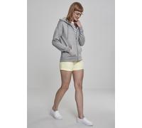 Urban Classics Felpa con cappuccio Donna Zip Donna Classic Zip Hoody Grigio XXL Grigio