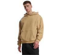 Urban Classics Felpa con Cappuccio Fluffy, Beige, L